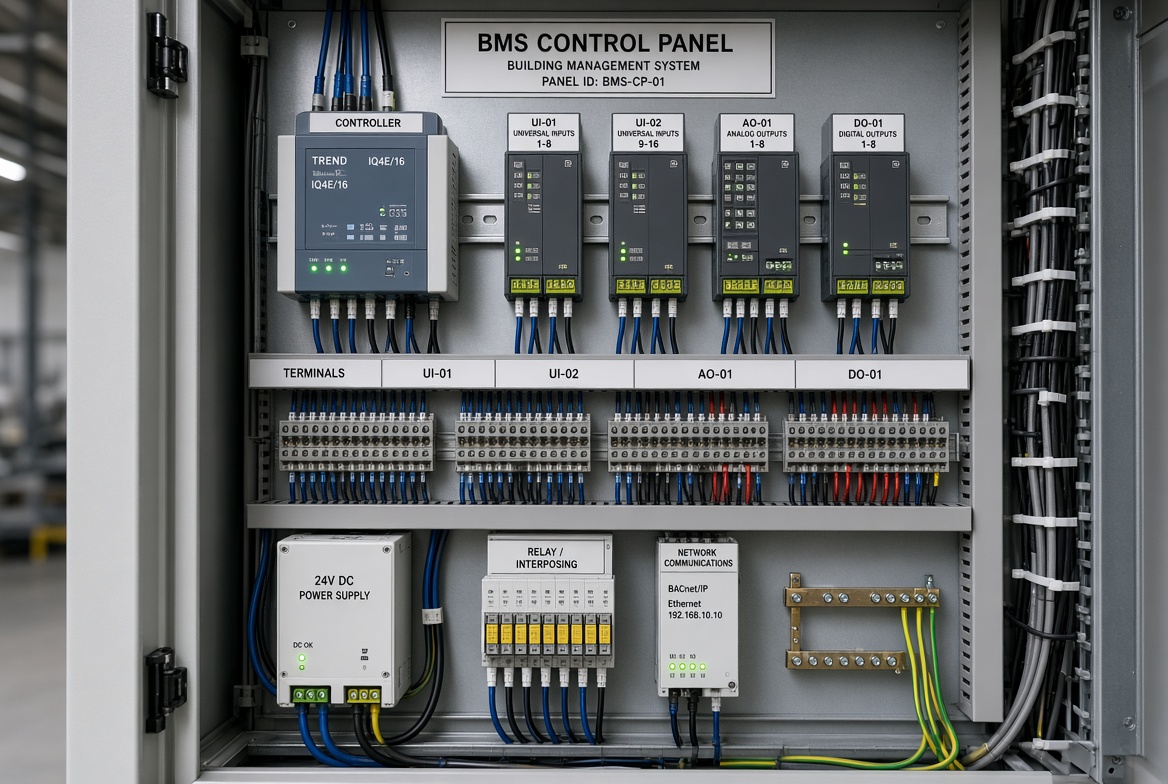 Control and BMS wiring